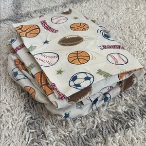 Sports Twin Bedding Sheet Set